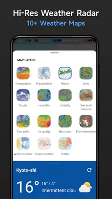 Weather Radar android App screenshot 0